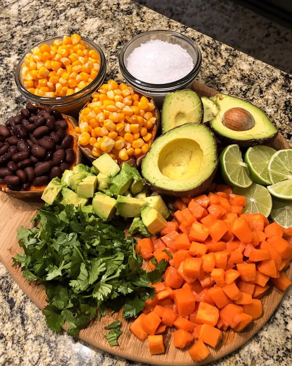 Ingredients for Spice Up Your Dinner with Southwestern Stuffed Sweet Potatoes