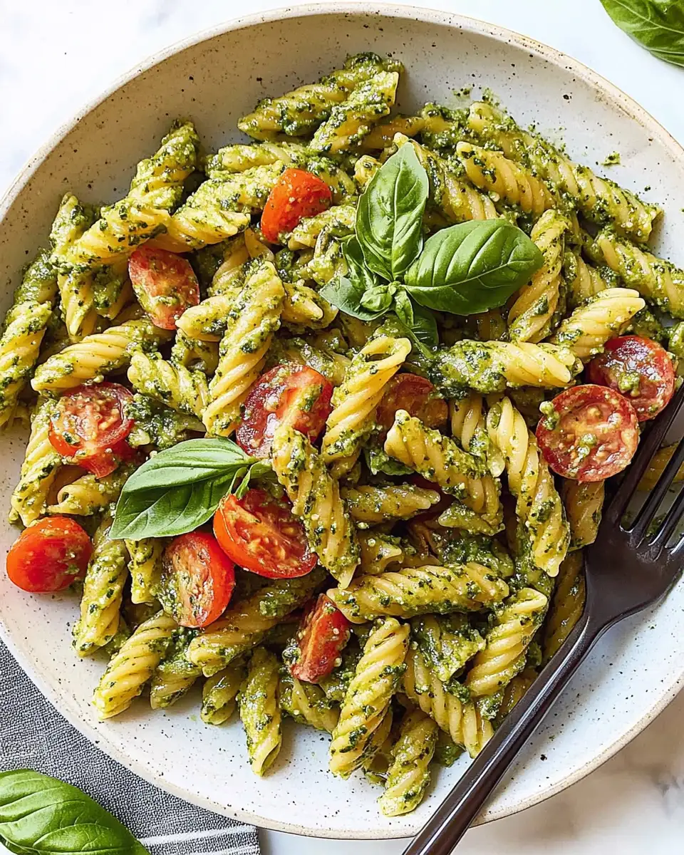 Fresh Flavors: Dive into Summer with Our Garden Pesto Pasta Salad - Featured Image