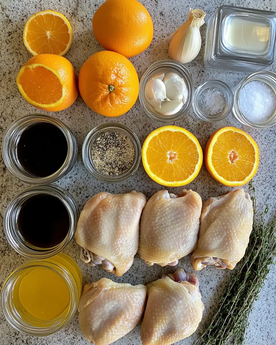 Irresistible Sweet and Savory Roasted Orange Chicken Delight 4 Ingredients for Irresistible Sweet and Savory Roasted Orange Chicken Delight