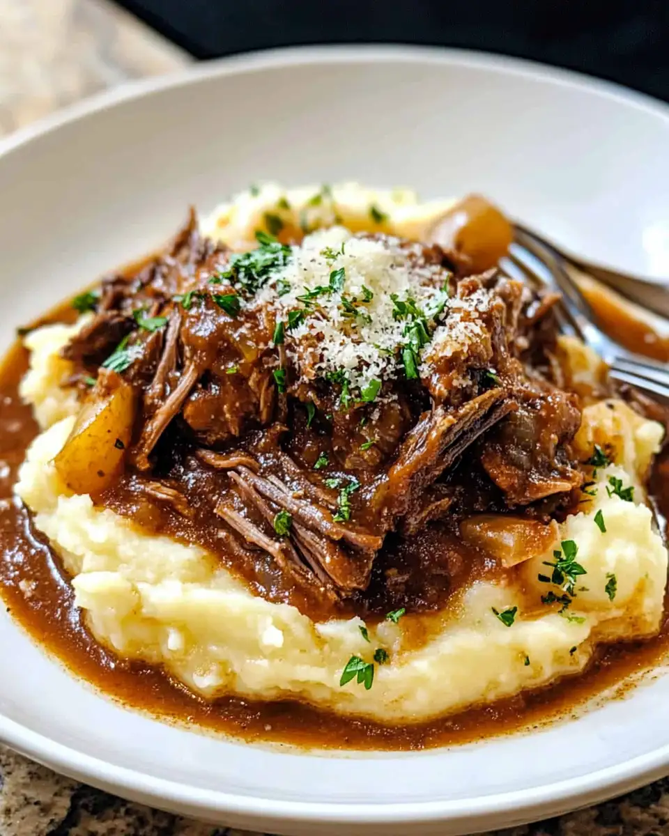Melt-in-Your-Mouth Short Rib Ragu Meets Silky Parmesan Mashed Potatoes - Featured Image
