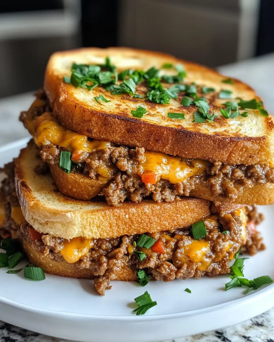 Final dish - Texas Toast Sloppy Recipe: A Bold Twist on a Classic Favorite