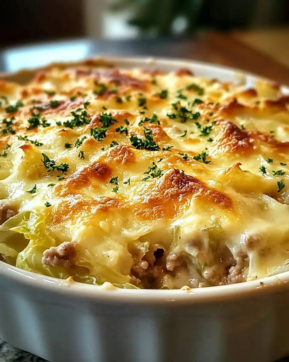 Unveiling the Ultimate Creamed Cabbage and Ground Beef Casserole Recipe - Featured Image