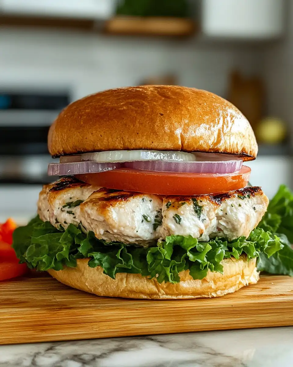 Unleash Flavor with the Best Greek Chicken Burgers 6 Final dish - Unleash Flavor with the Best Greek Chicken Burgers