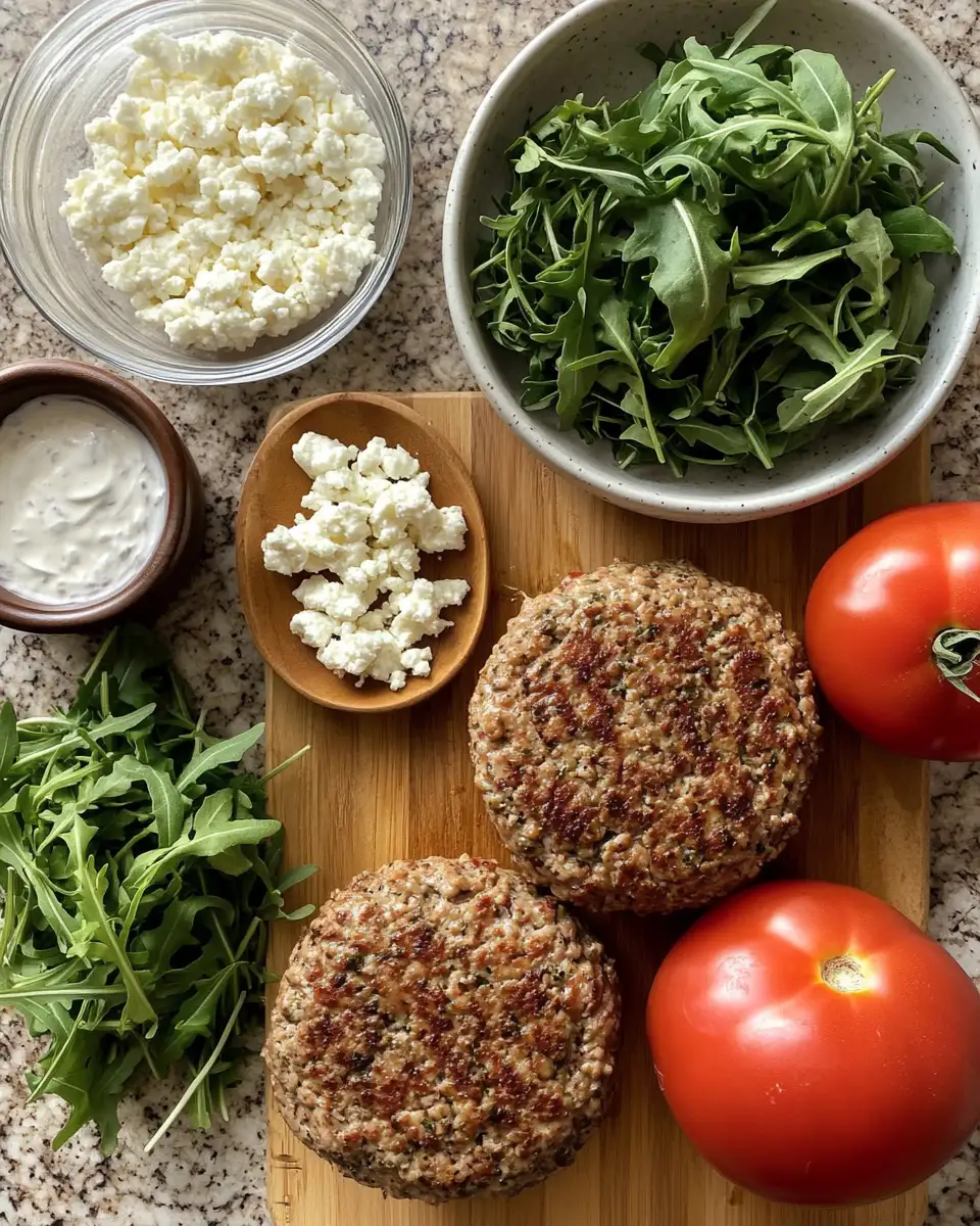 Unleash Flavor with the Best Greek Chicken Burgers 4 Ingredients for Unleash Flavor with the Best Greek Chicken Burgers