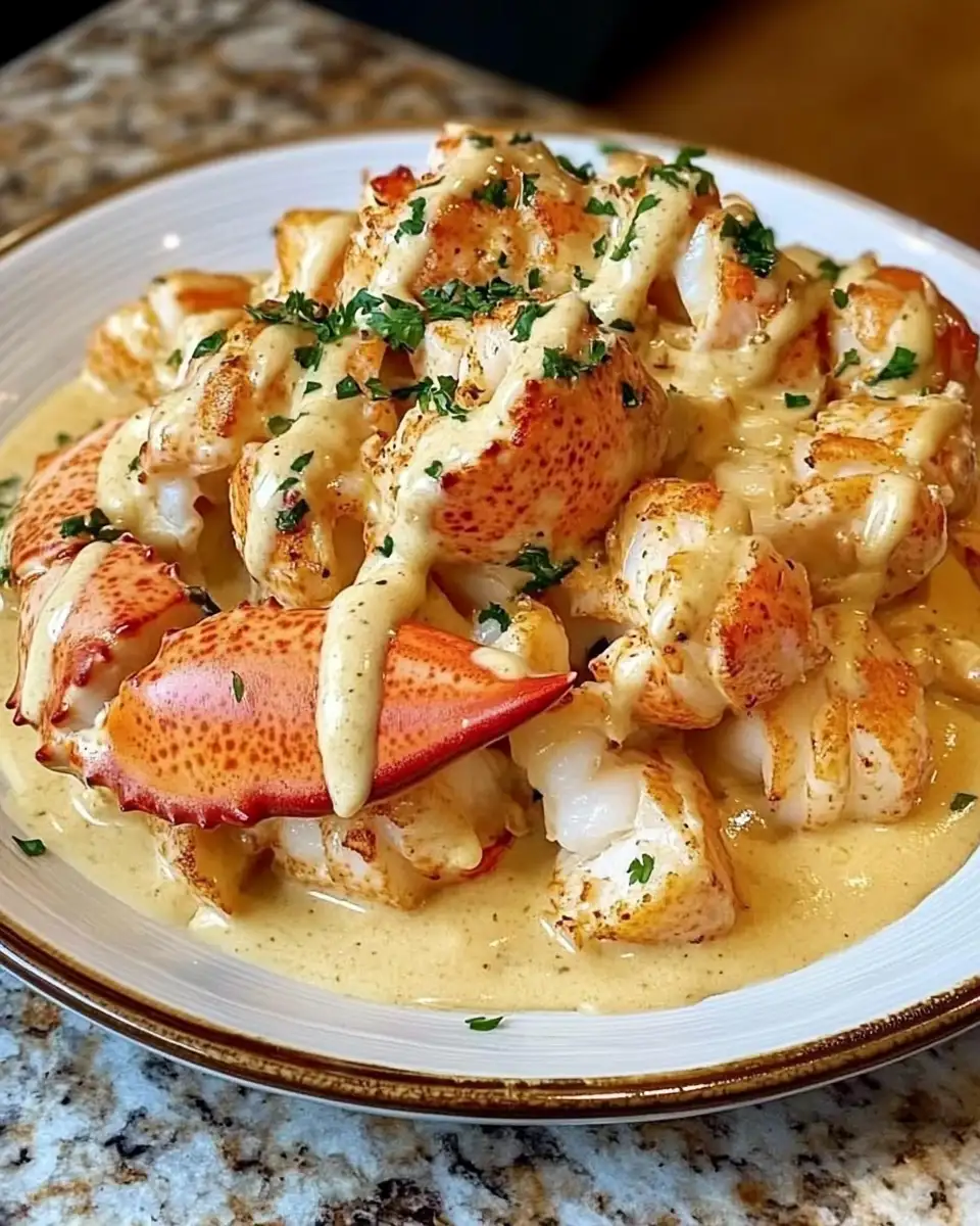Cajun Seafood Extravaganza: The Best Recipe for Lobster, Crab, and Salmon Alfredo - Featured Image