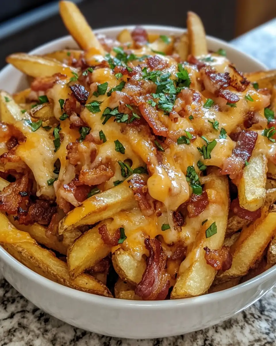 Final dish - The Ultimate Loaded Bacon Cheese Fries Recipe That Will Blow Your Taste Buds Away