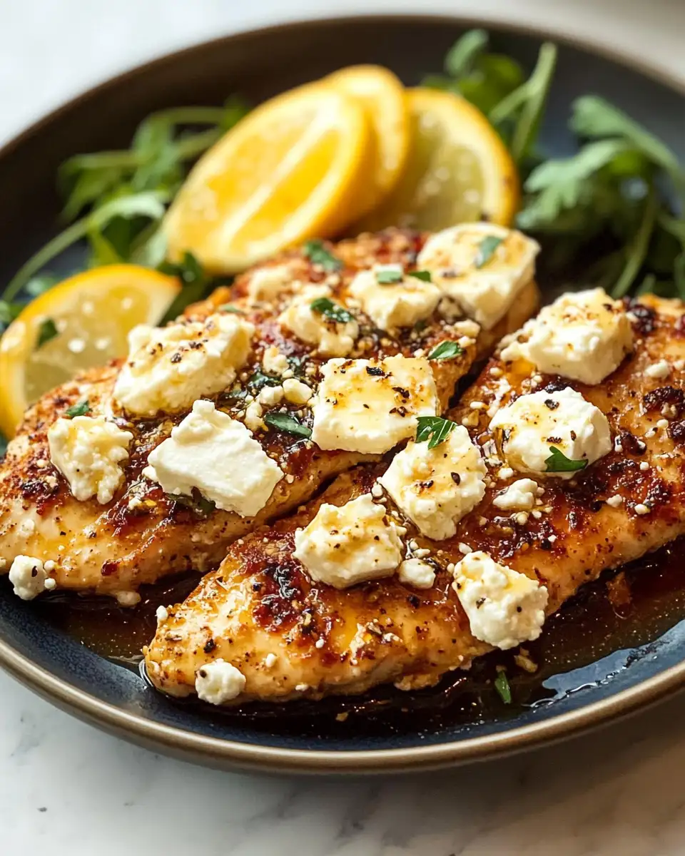 Sizzling Artisan Delight: Hot Honey Infused Feta Chicken Sensation - Featured Image