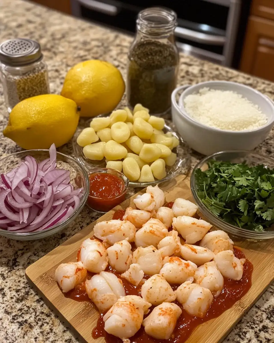 Savor the Sea: BBQ Lobster & Potato Gnocchi Flatbread Bakes Delight 4 Ingredients for Savor the Sea: BBQ Lobster & Potato Gnocchi Flatbread Bakes Delight