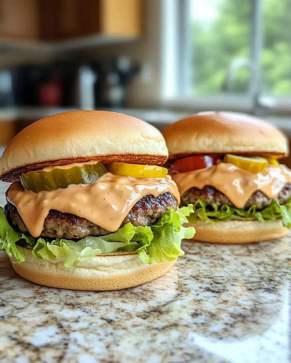Final dish - Unleash Flavor with the Best Recipe for Mini Big Mac Cheeseburgers
