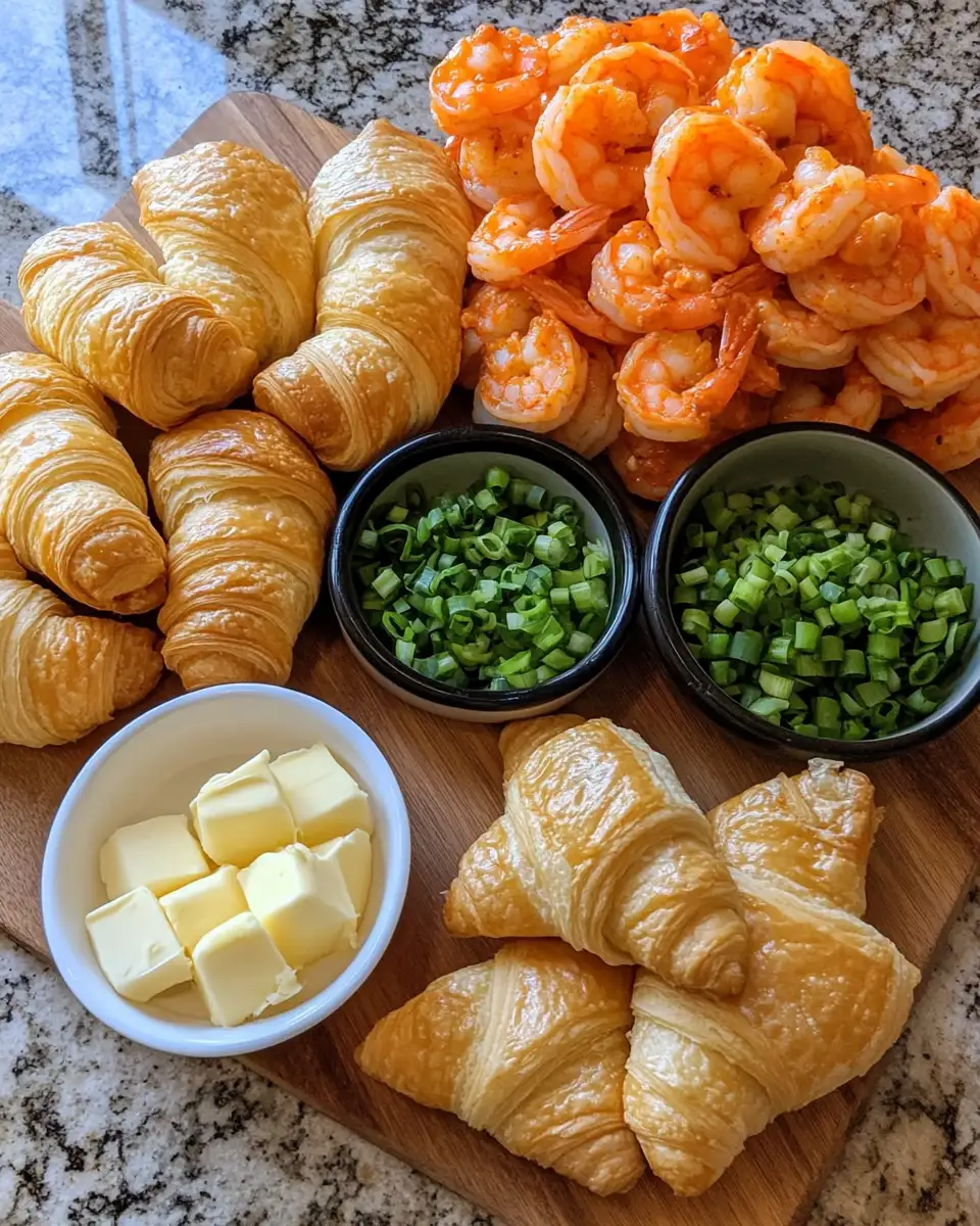 Mouthwatering Buffalo Shrimp & Cheese Croissant Melt Towers to Elevate Your Brunch Game 4 Ingredients for Mouthwatering Buffalo Shrimp & Cheese Croissant Melt Towers to Elevate Your Brunch Game