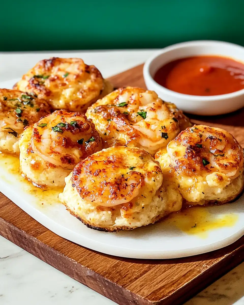 Explode Your Taste Buds with Buttermilk Shrimp & Cheddar Grits Flatbread Bombs - Featured Image