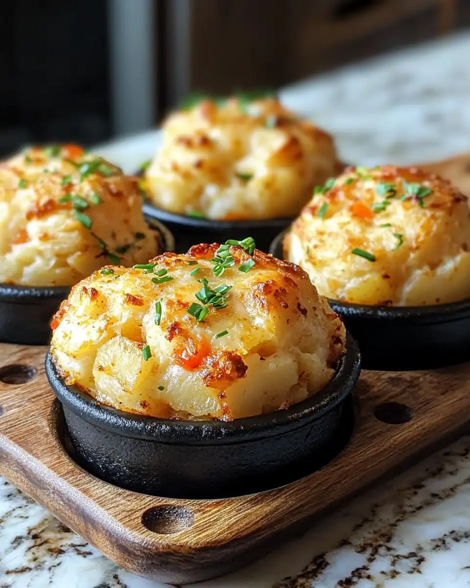 Irresistible Cajun Crab-Stuffed Potato Biscuit Skillet Cups for Your Next Brunch 6 Final dish - Irresistible Cajun Crab-Stuffed Potato Biscuit Skillet Cups for Your Next Brunch
