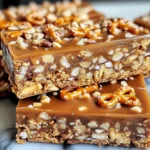 Irresistible Caramel Pretzel Crack Bars You Need to Try Today - Featured Image