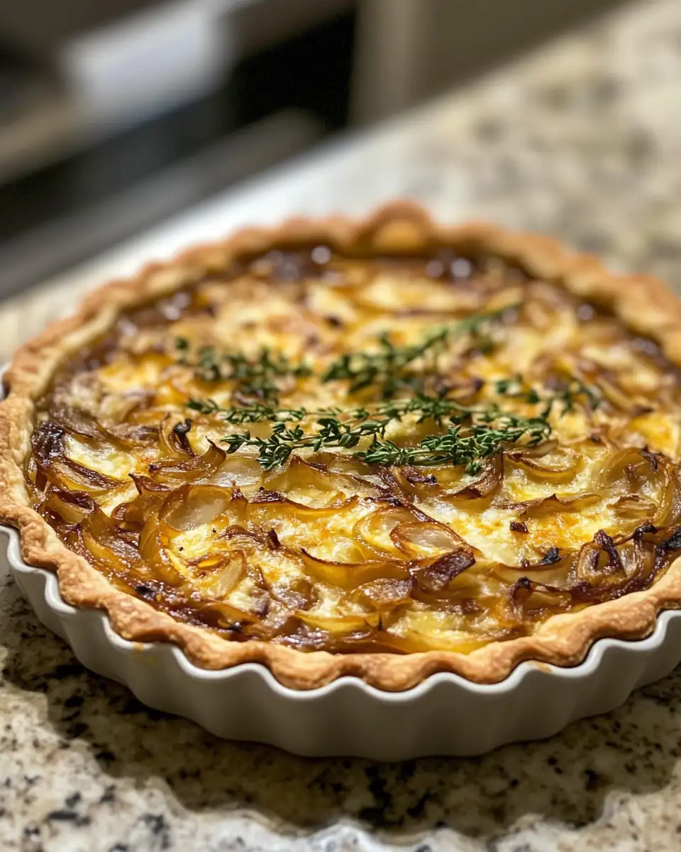 Decadent Delight Discover the Ultimate Caramelized Onion Tart Recipe - Featured Image