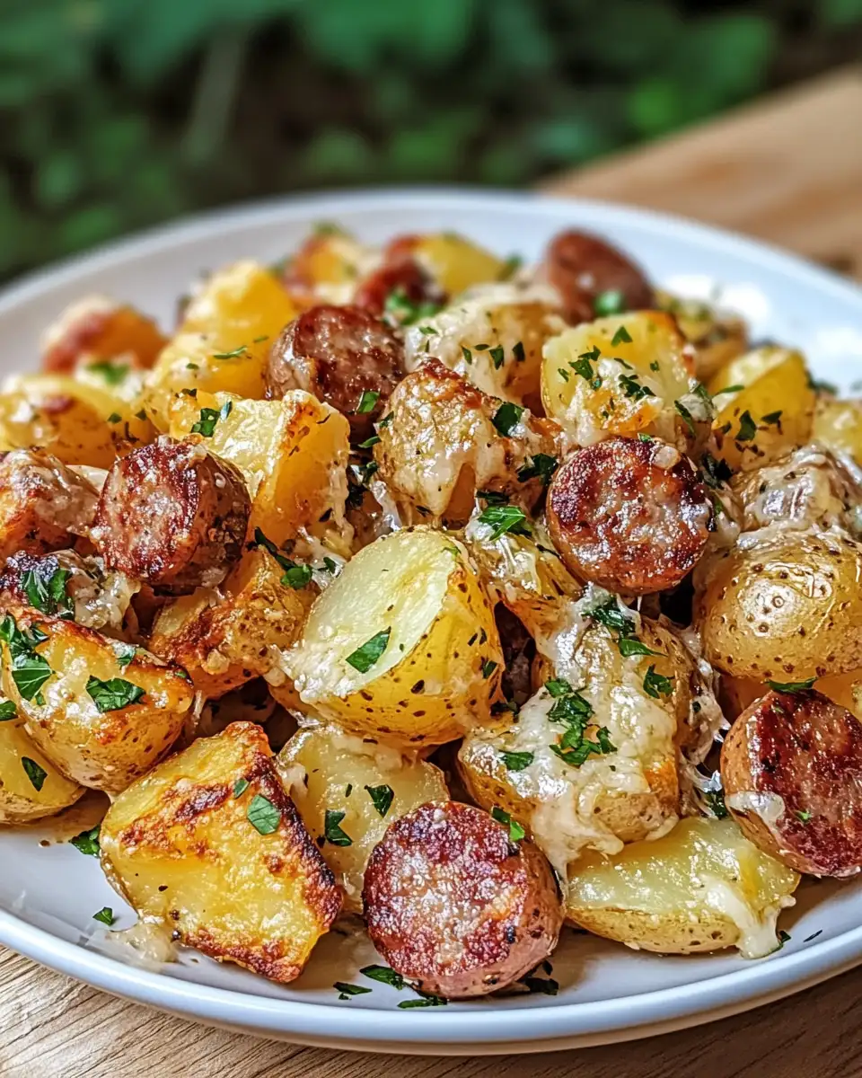 Ultimate Comfort: Cheesy Ranch Potatoes and Smoked Sausage Bliss - Featured Image