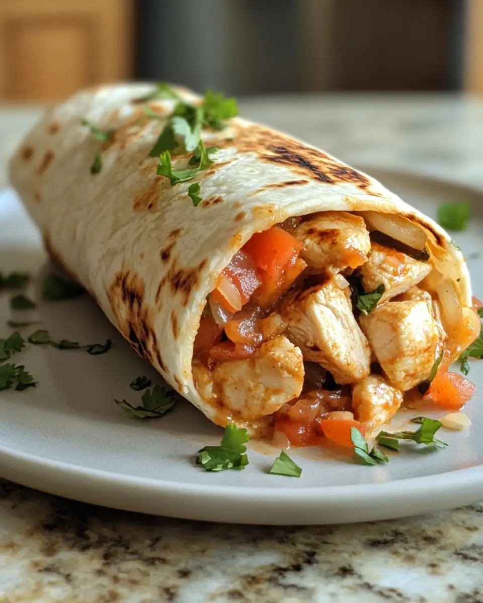 Savor the Flavor with This Irresistible Chipotle Ranch Grilled Chicken Burrito Recipe 4 Final dish - Savor the Flavor with This Irresistible Chipotle Ranch Grilled Chicken Burrito Recipe