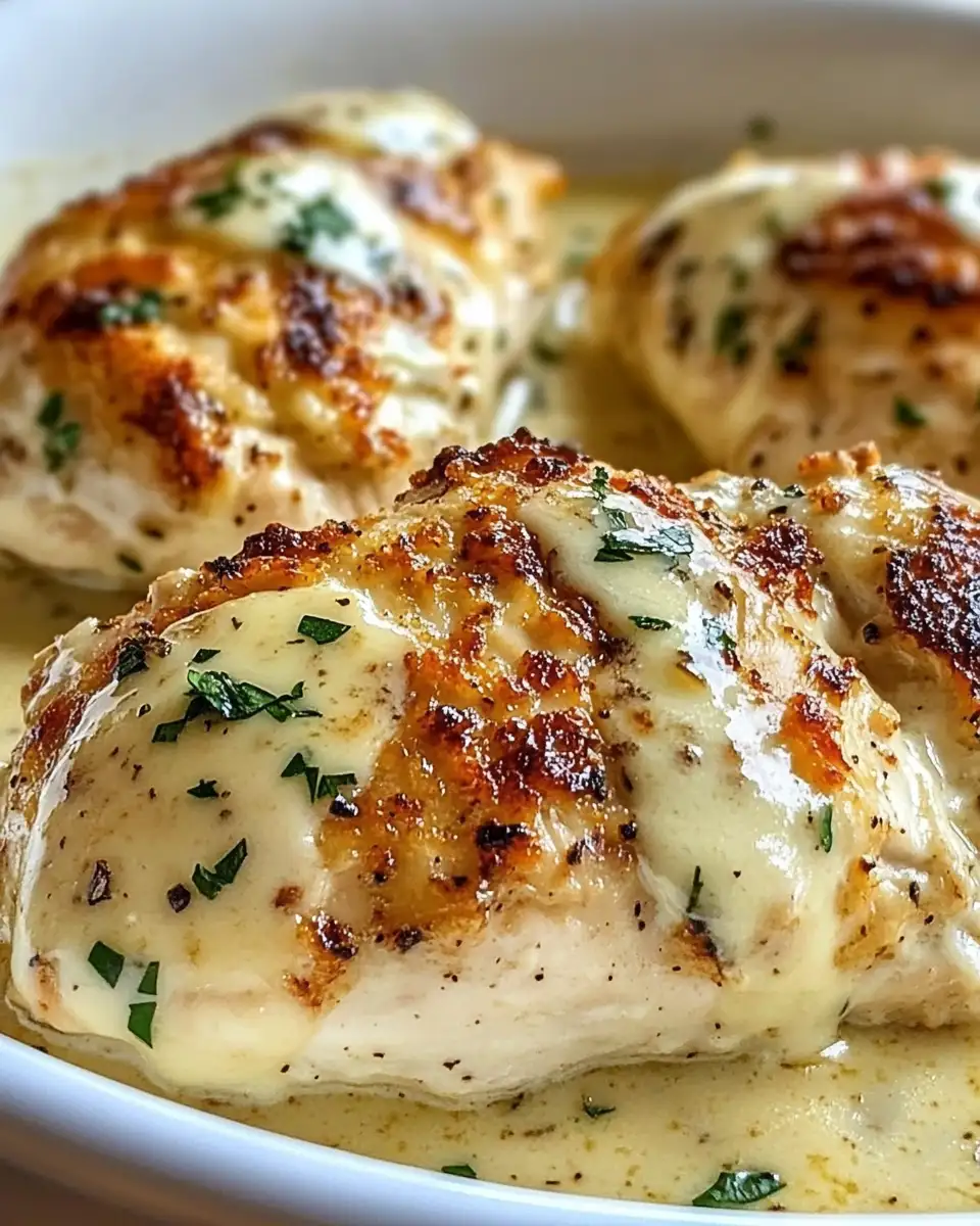 Irresistibly Creamy Baked Asiago Chicken Recipe: A Flavorful Feast - Featured Image