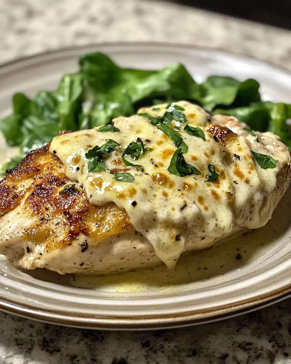 Irresistibly Creamy Baked Asiago Chicken Recipe: A Flavorful Feast 4 Final dish - Irresistibly Creamy Baked Asiago Chicken Recipe: A Flavorful Feast