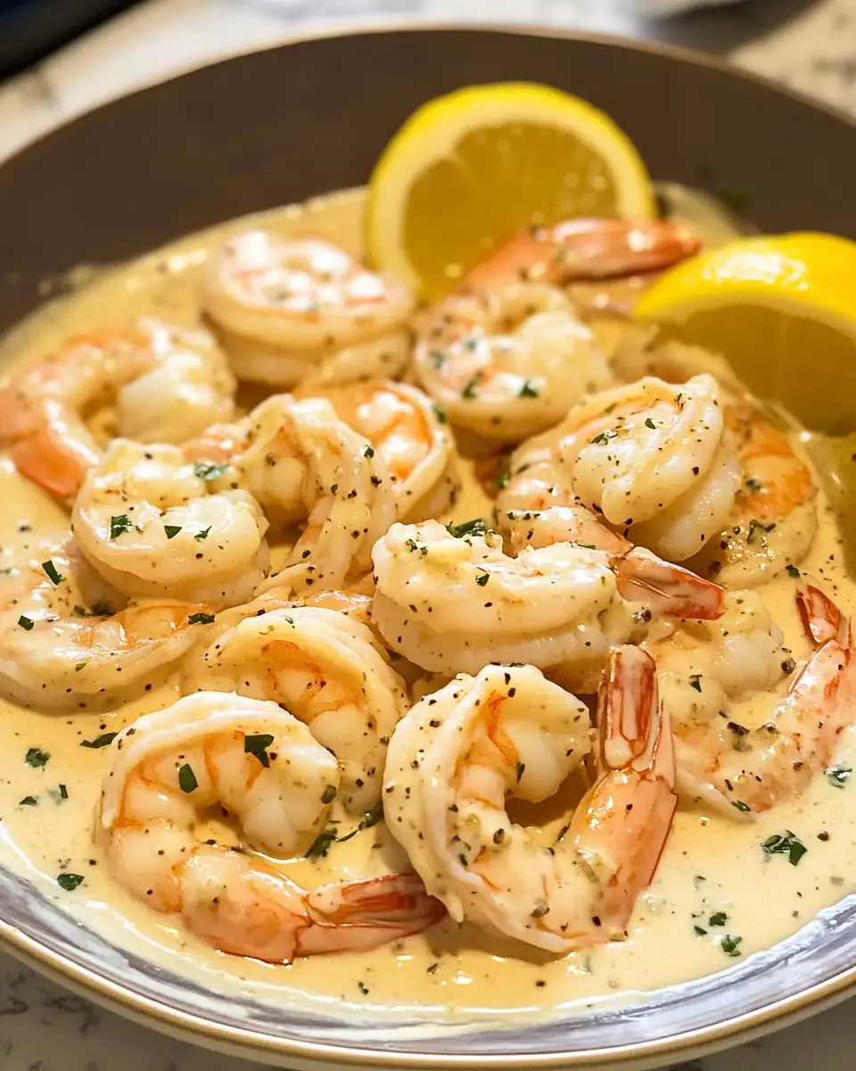 Savor the Simplicity: Easy Creamy Garlic Shrimp Delight - Featured Image