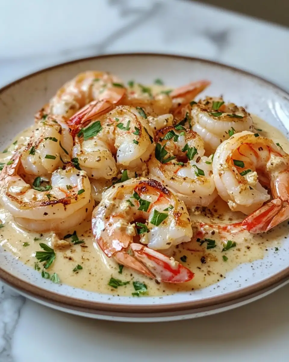 Speedy Creamy Garlic Shrimp in Minutes 6 Final dish - Speedy Creamy Garlic Shrimp in Minutes