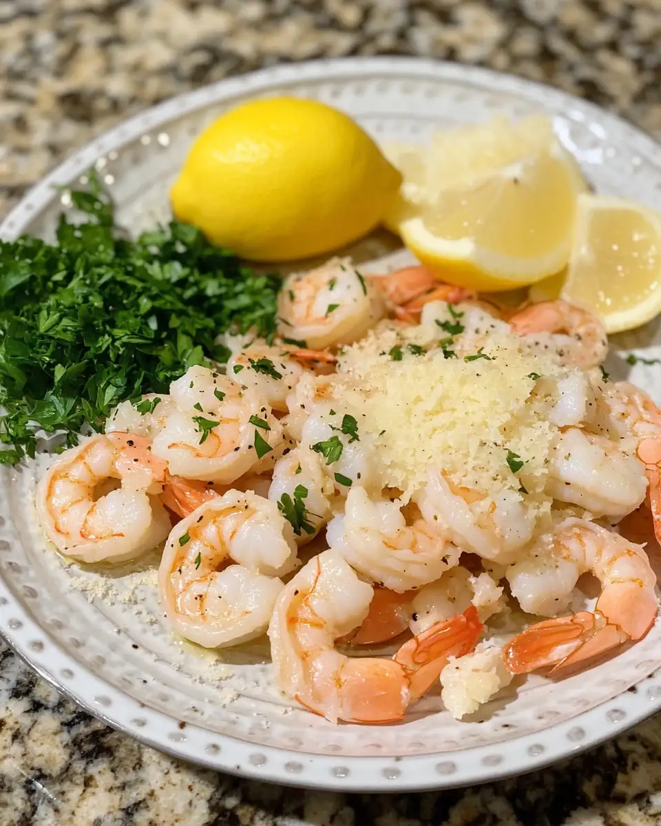Speedy Creamy Garlic Shrimp in Minutes 4 Ingredients for Speedy Creamy Garlic Shrimp in Minutes
