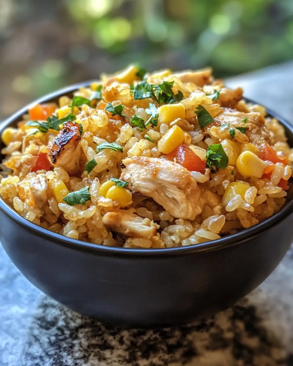 Irresistibly Easy Street Corn Chicken Rice Bowl Recipe for Busy Weeknights 6 Final dish - Irresistibly Easy Street Corn Chicken Rice Bowl Recipe for Busy Weeknights