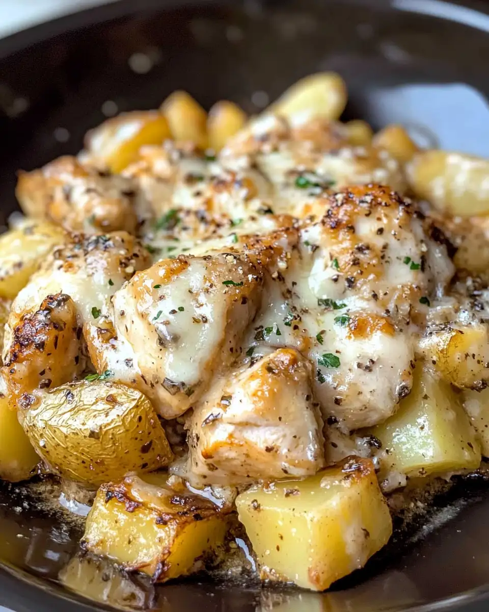 Savor the Flavor: Garlic Parmesan Crockpot Chicken and Potatoes - Featured Image
