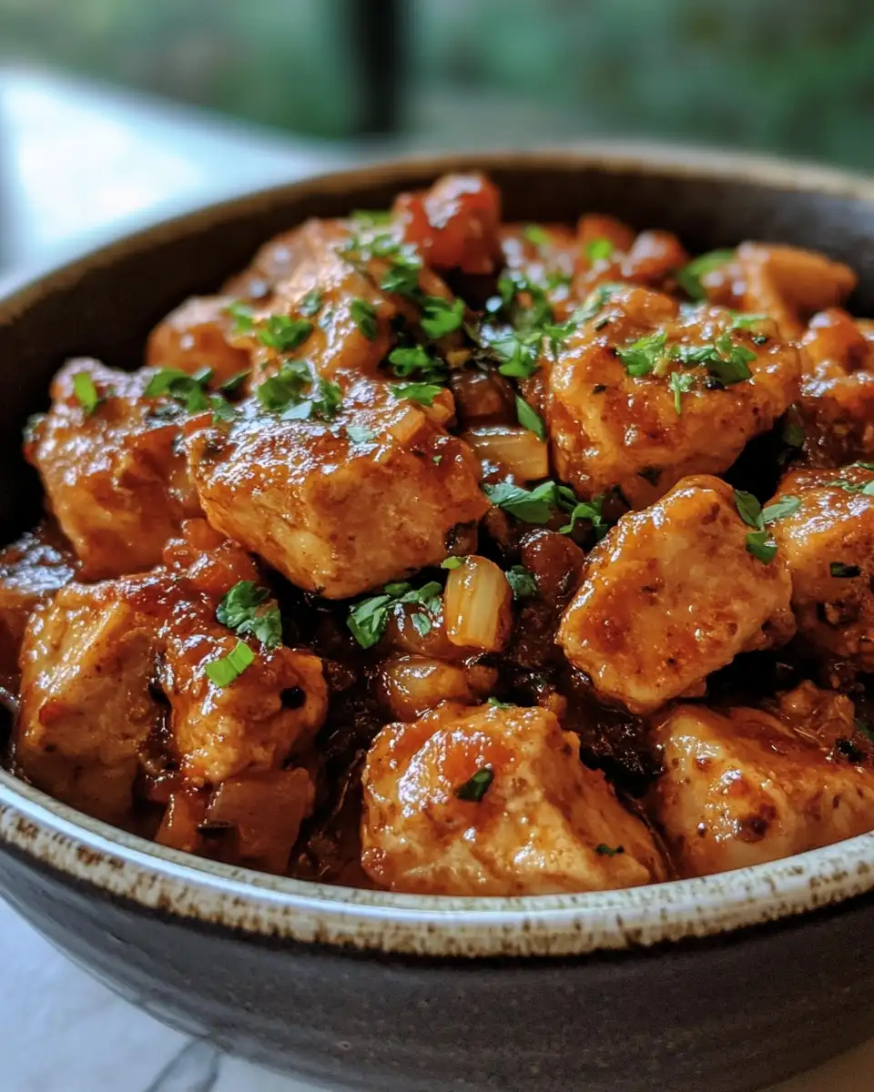 Slow Cooker Sensation: High Protein Garlic Delights 6 Final dish - Slow Cooker Sensation: High Protein Garlic Delights