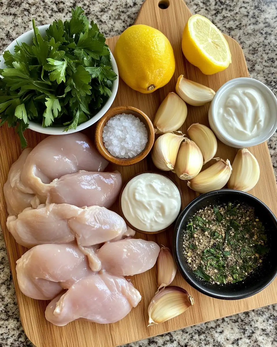 Slow Cooker Sensation: High Protein Garlic Delights 4 Ingredients for Slow Cooker Sensation: High Protein Garlic Delights