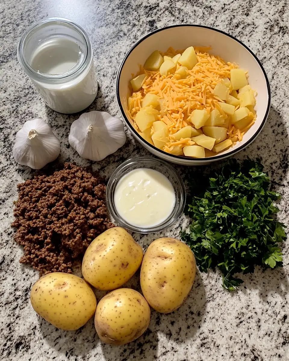 Ingredients for Whip Up a Delicious Hobo Casserole for a Cozy Comfort Food Night