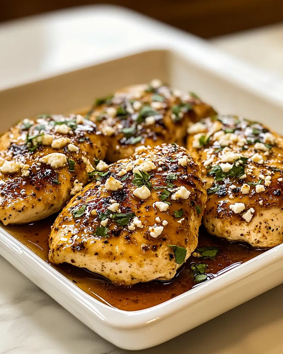 Sizzle and Spice: Hot Honey Infused Feta Chicken Delight - Featured Image