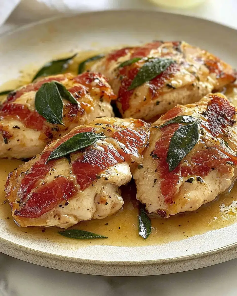 Savor the Flavors of Italy with Irresistible Chicken Saltimbocca - Featured Image