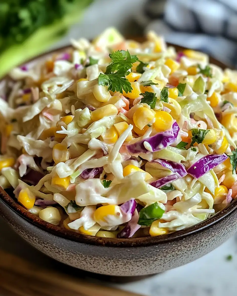 Spice Up Your Summer BBQ with Zesty Jalapeño Corn Coleslaw - Featured Image