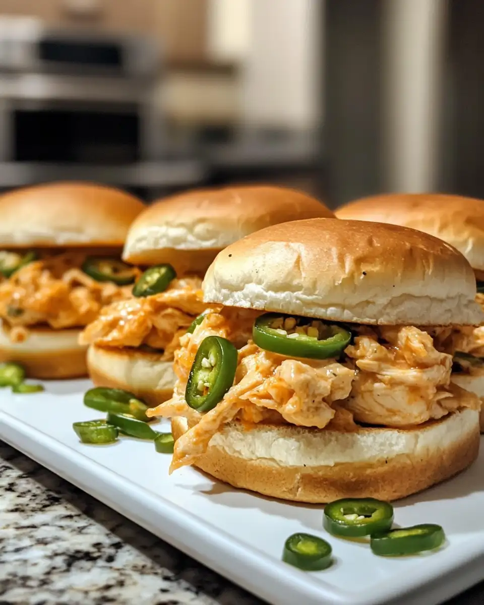 Spice Up Your Snack Game with Jalapeño Popper Chicken Alfredo Nacho Sliders 6 Final dish - Spice Up Your Snack Game with Jalapeño Popper Chicken Alfredo Nacho Sliders