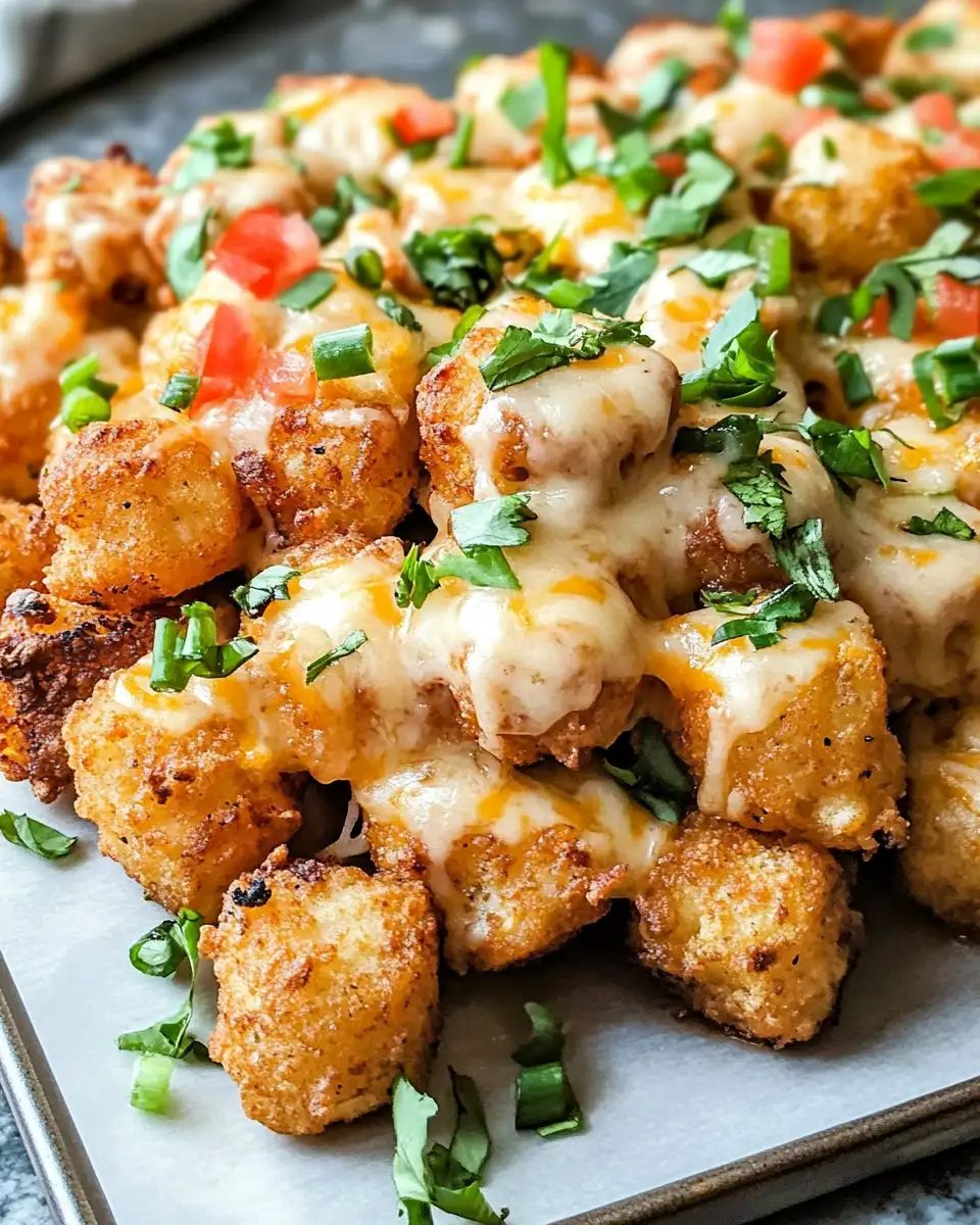 Jalapeño Ranch Chicken Mac Tater Tot Towers: A Spicy Twist on Comfort Food - Featured Image
