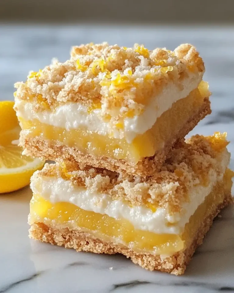 Zesty Delight: Discover the Ultimate Lemon Crunch Bars Recipe - Featured Image