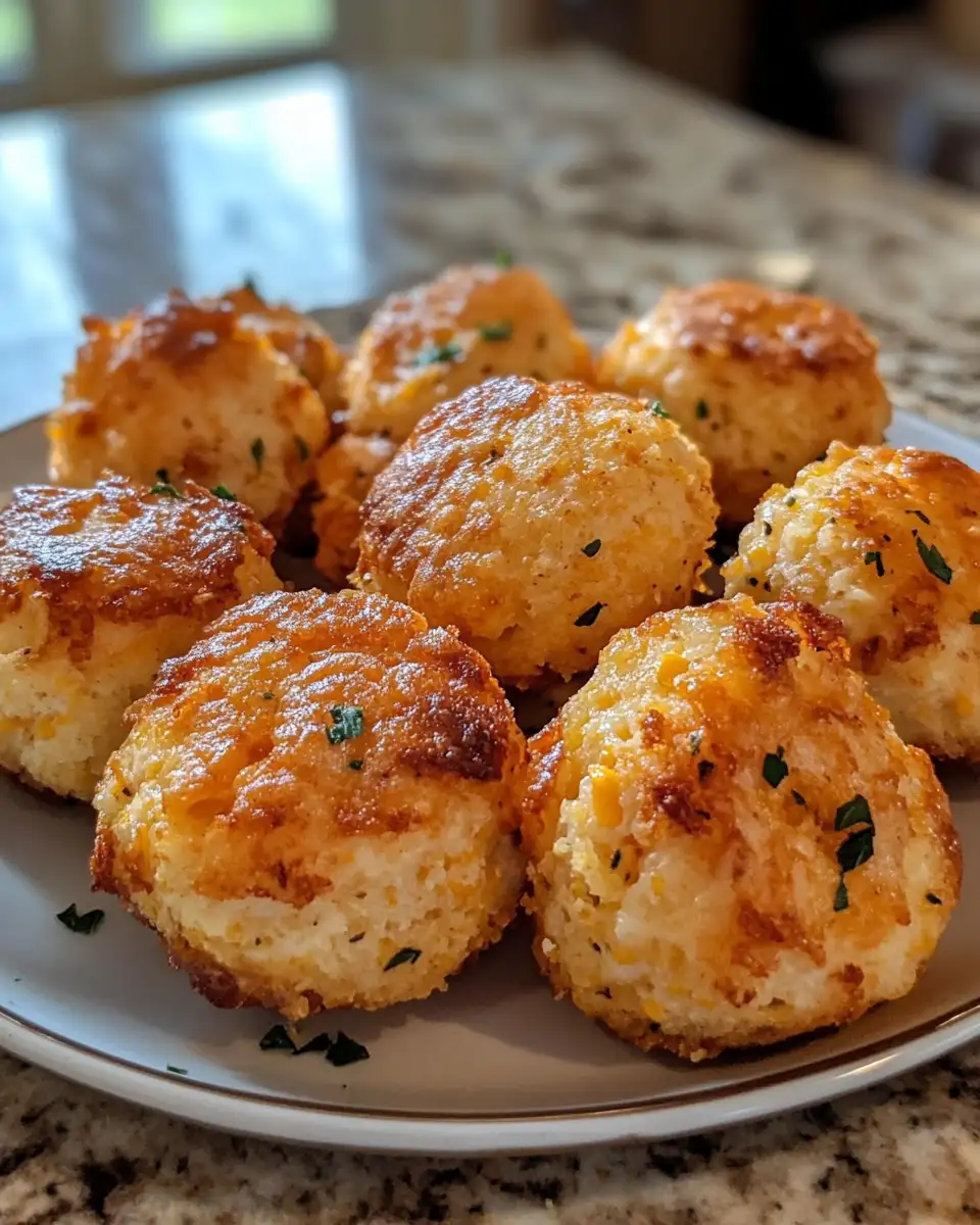 Final dish - Exploding Flavors: Loaded Shrimp & Cheddar Cornbread Biscuit Bombs That Wow