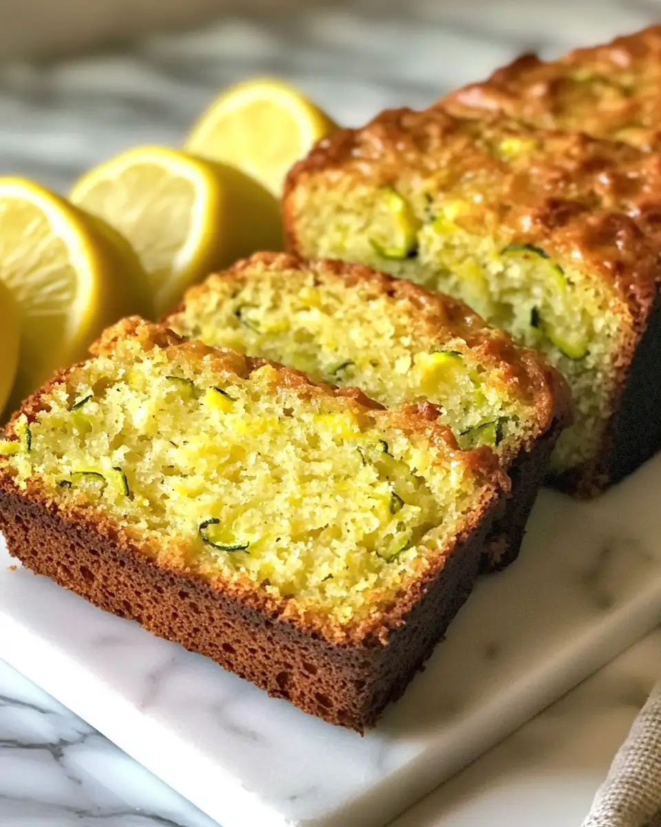 Zest Up Your Day with Luscious Lemon Zucchini Bread - Featured Image