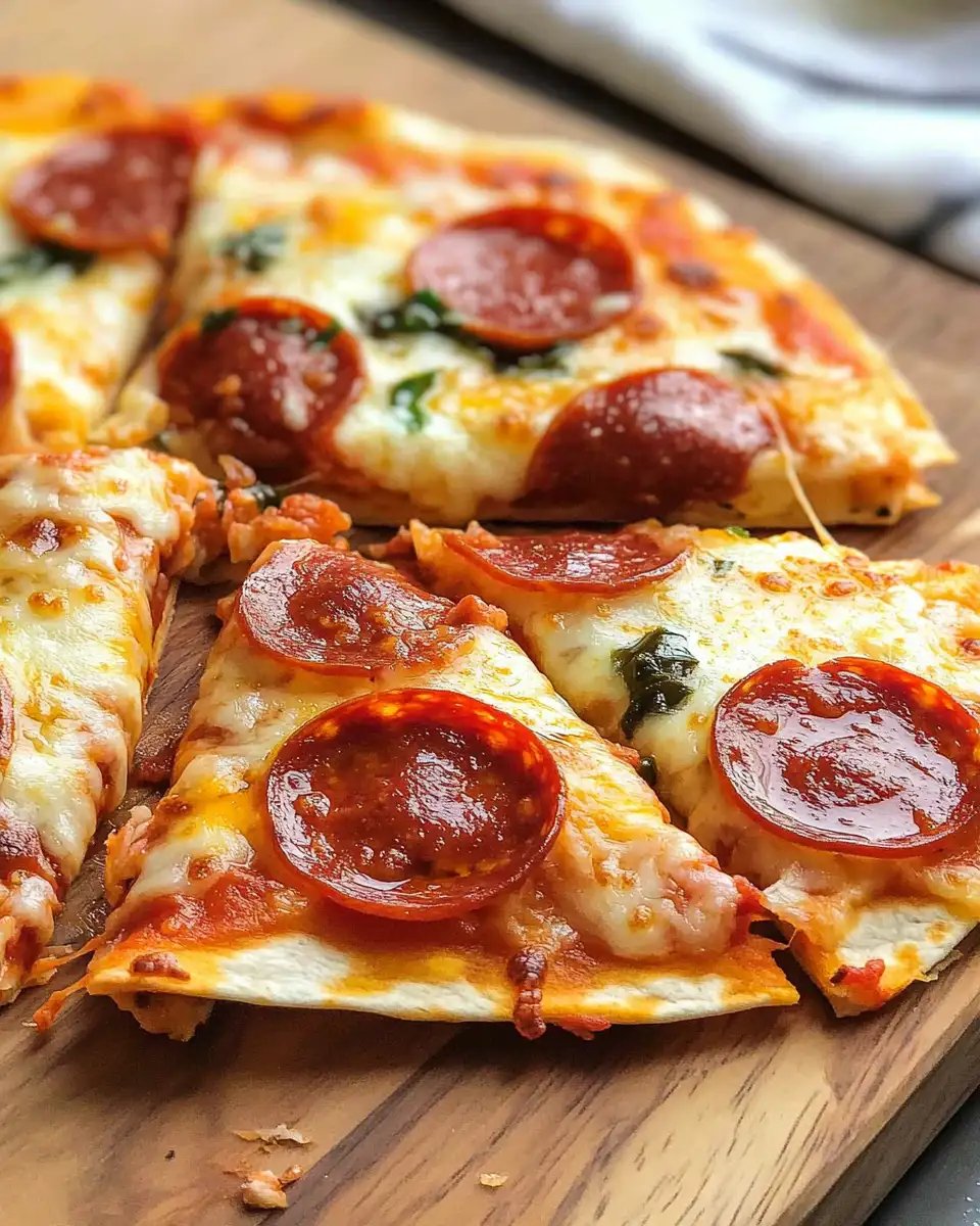 Pepperoni Pizza Quesadillas: A Cheesy Fusion Fiesta - Featured Image