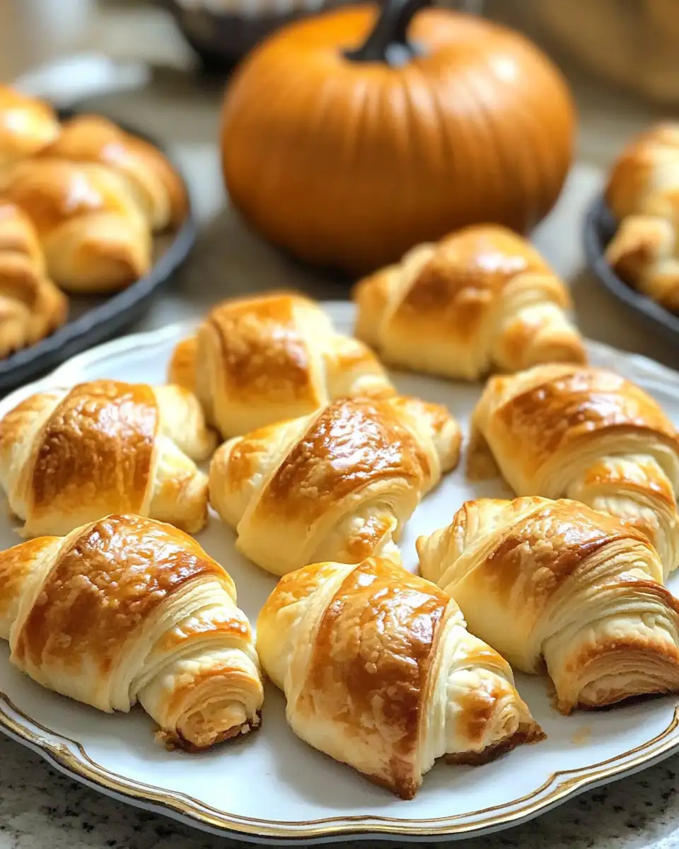 Pumpkin Pie Crescent Rolls with Cream Cheese Filling: A Perfect Fall Treat - Featured Image