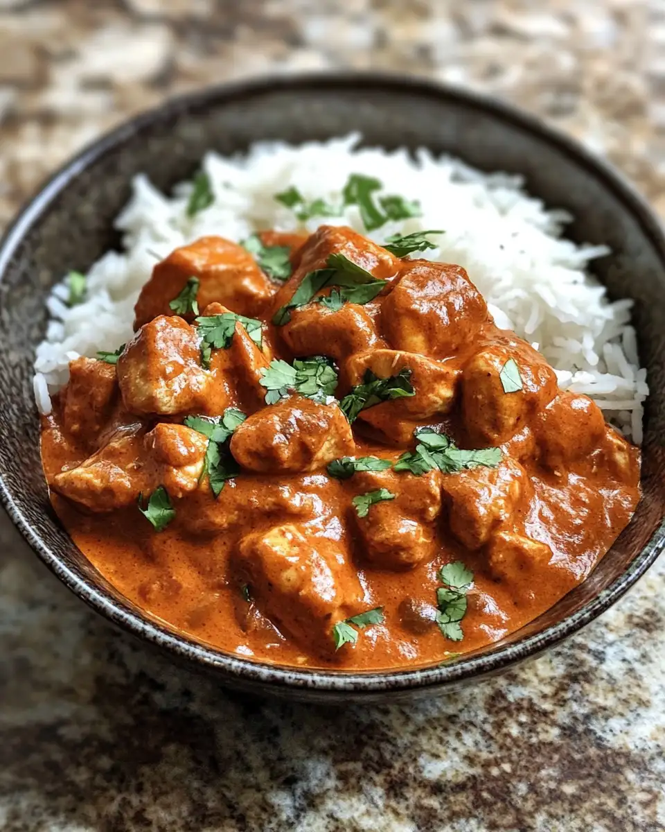 Whip Up Delight: Quick & Easy Homemade Butter Chicken 6 Final dish - Whip Up Delight: Quick & Easy Homemade Butter Chicken