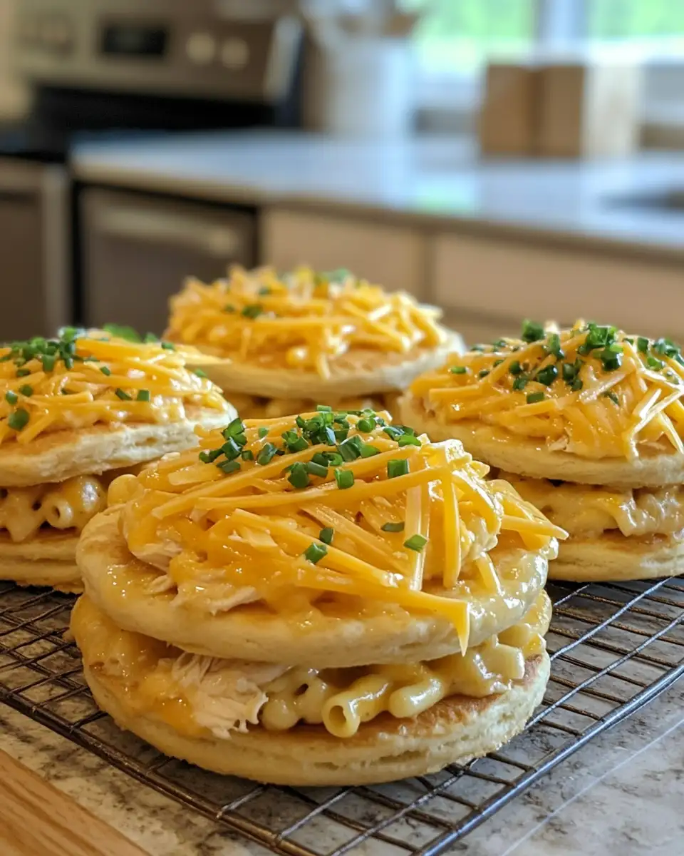 Irresistible Ranch Chicken Mac-Stuffed Waffle Biscuit Towers: The Ultimate Comfort Food Creation 4 Ingredients for Irresistible Ranch Chicken Mac-Stuffed Waffle Biscuit Towers: The Ultimate Comfort Food Creation