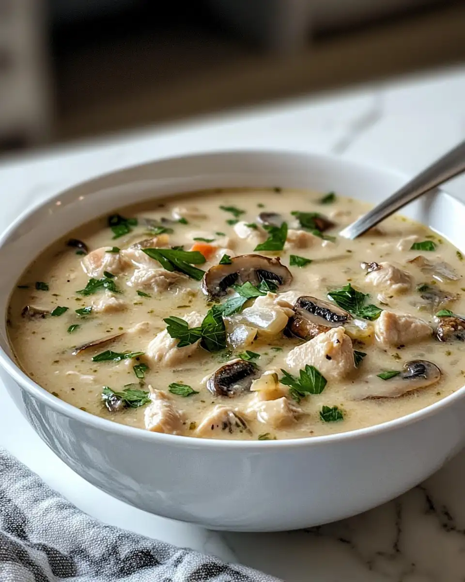 Cozy Up with a Bowl of Rotisserie Chicken Mushroom Soup Magic - Featured Image