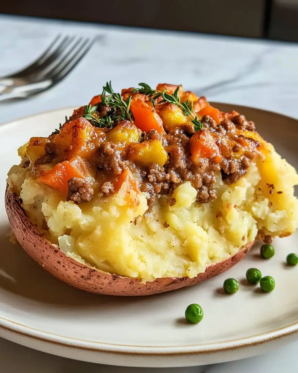 Ultimate Comfort: Shepherd's Pie Baked Potato Bliss - Featured Image