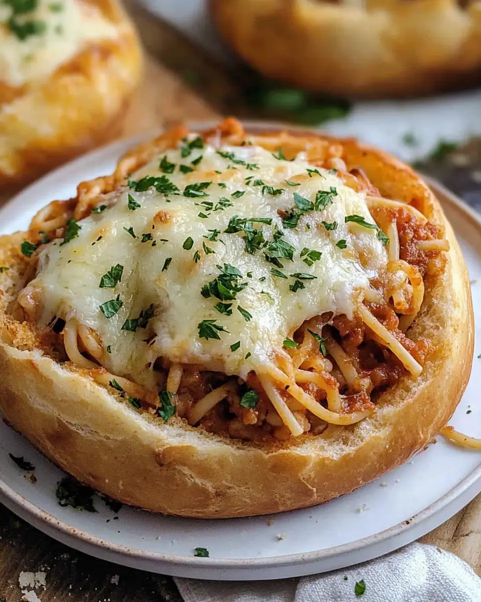 Savor the Flavor: Spaghetti Garlic Bread Bowls That Wow - Featured Image