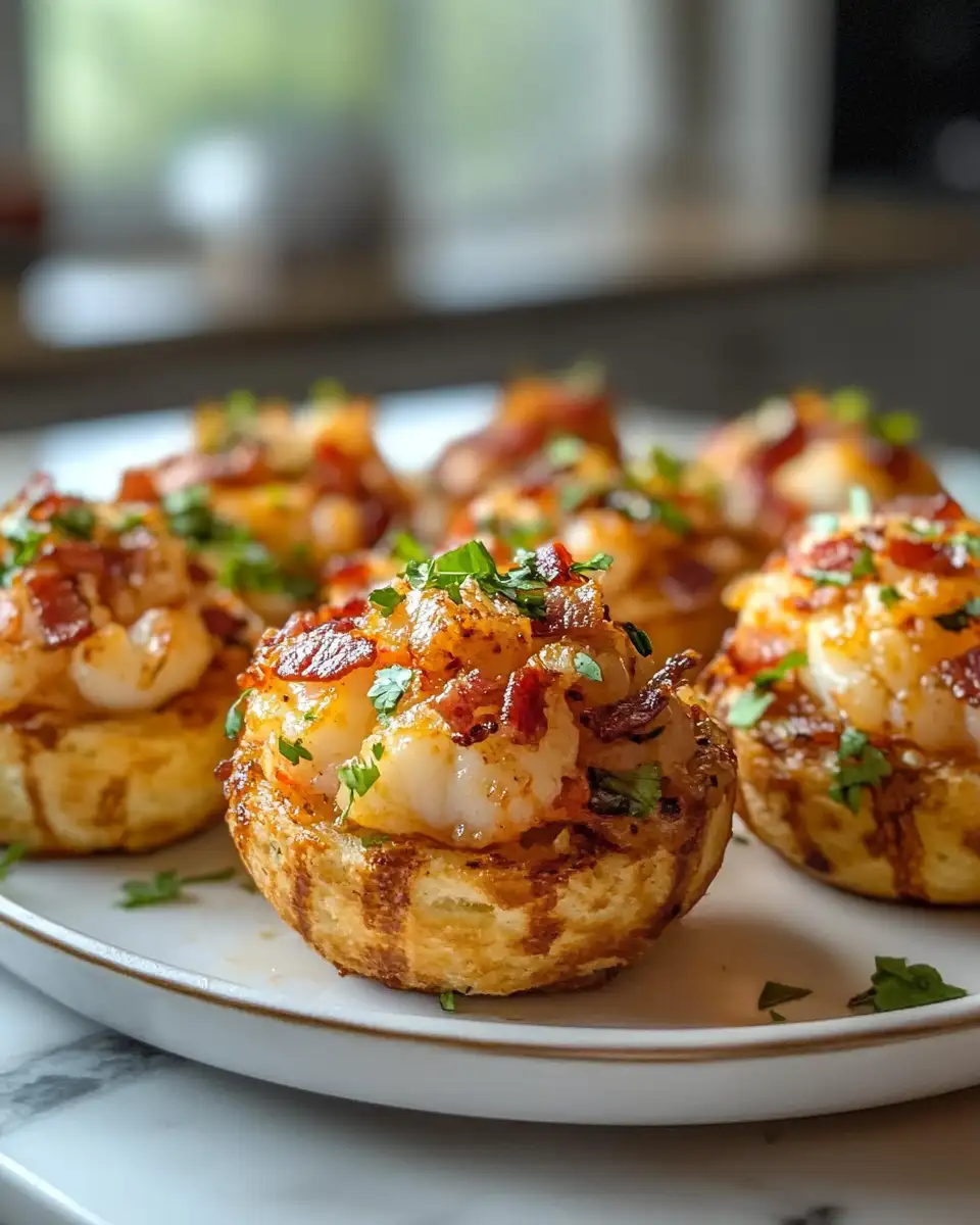 Explode Your Taste Buds with Spicy Bacon & Lobster Biscuit Nacho Bomb Cups - Featured Image