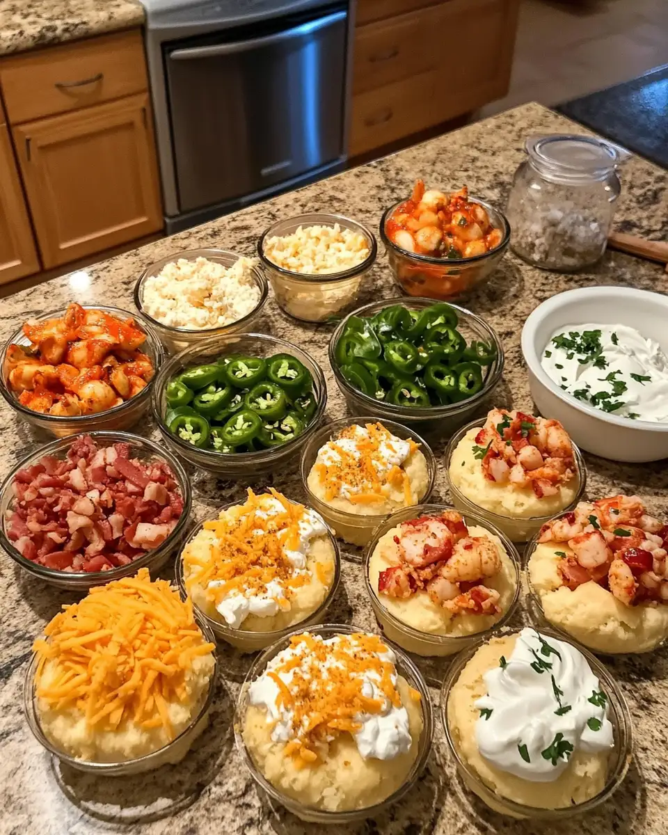 Ingredients for Explode Your Taste Buds with Spicy Bacon & Lobster Biscuit Nacho Bomb Cups