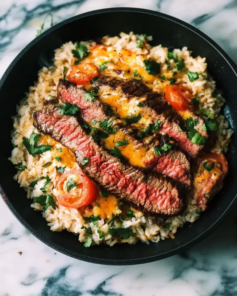 Sizzling Sensation: Discover the Ultimate Steak & Queso Rice Delight - Featured Image