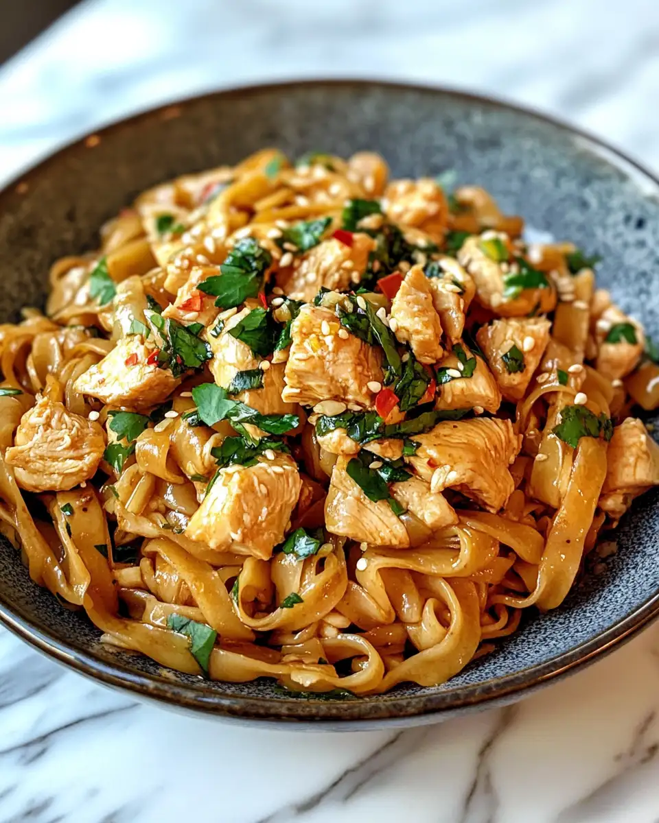 Irresistibly Flavorful: Sticky Garlic Chicken Noodles That Wow 6 Final dish - Irresistibly Flavorful: Sticky Garlic Chicken Noodles That Wow