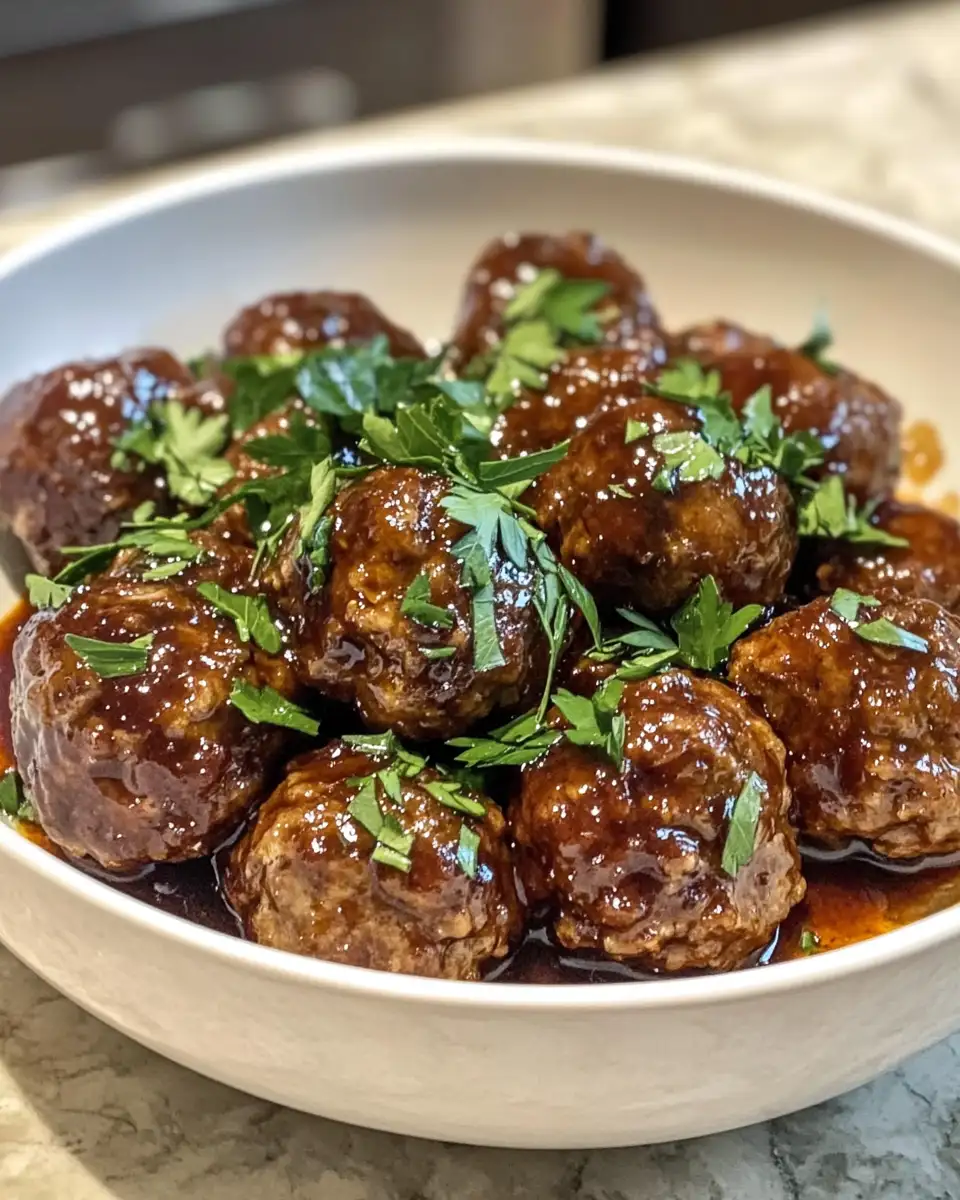 Savor the Flavor: Tender Red Wine Braised Meatballs That Melt in Your Mouth 6 Final dish - Savor the Flavor: Tender Red Wine Braised Meatballs That Melt in Your Mouth